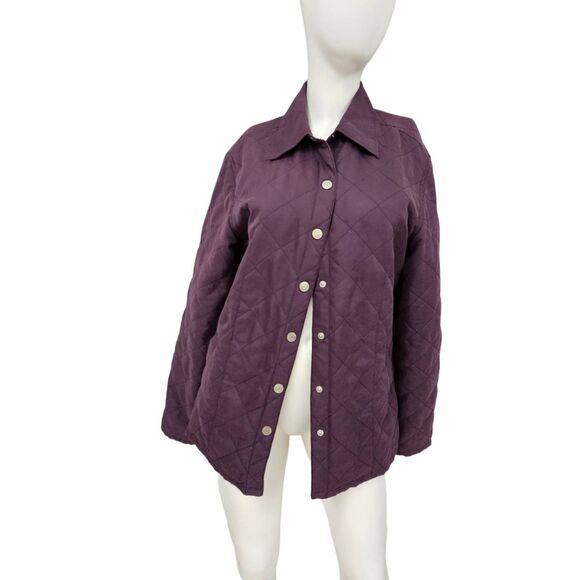 Gander Mountain Purple Quilted Jacket Womens Medium - Picture 3 of 10